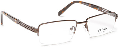 

Titan Half Rim Rectangle Frame(121 mm