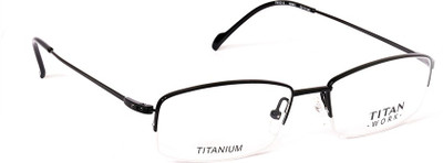 

Titan Half Rim Rectangle Frame(121 mm