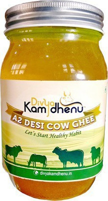 

Divya Kamdhenu DESI COW Ghee 500 ml Mason Jar