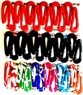 

shiviksha TIC TAC HAIR CLIP PACK OF 36 CLIPS Tic Tac Clip(Red, Multicolor, Black)