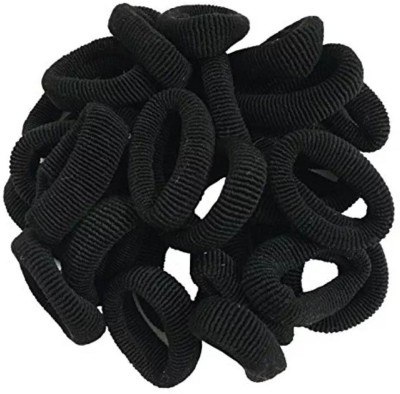 

shiviksha Hair rubber band pack of 50 Rubber Band(Black)