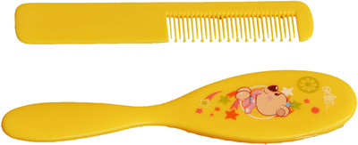 

Guru Kripa Baby Products Gurukripa Newborn Baby Comb & Soft Brush Set