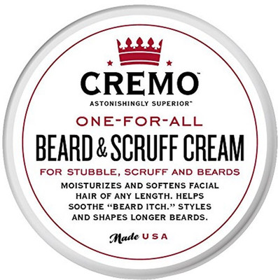 

Cremo Beard & Scruff Cream, Astonishingly Superior, Best for all Lengths of Facial Hair, 4 oz Cream(113 g)