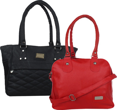 

Fillin Cart Shoulder Bag(Black, Red)