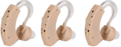 

3S CYBER SONIC Machine behind the ear Hearing aid (pack of 3) Behind tha ear Hearing Aid(Beige)