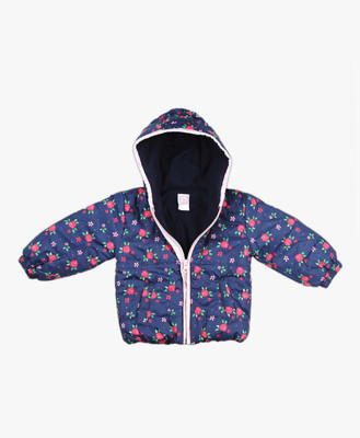 

PINK & BLUE by fbb Full Sleeve Printed Baby Boys Jacket, Navy