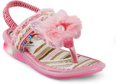 

KITTENS Girls Velcro Flats(Pink