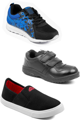 

Asian Boys Lace Running Shoes(Multicolor