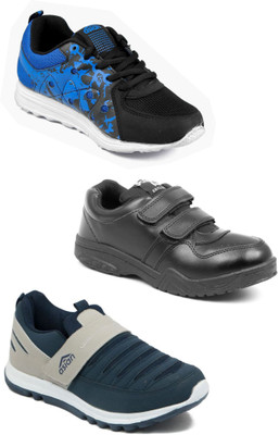

Asian Boys Lace Running Shoes(Multicolor