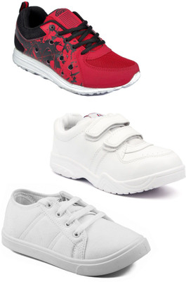 

Asian Boys Lace Running Shoes(Multicolor