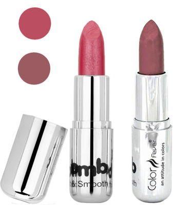 

Color Fever Long last soft shine lipstick A104(pink-brown, 8 g)