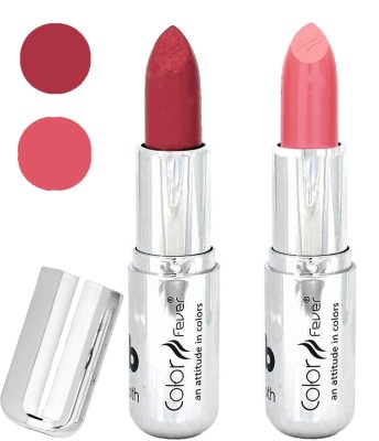 Color Fever Long last soft shine lipstick A223(brick red-peach, 8 g)