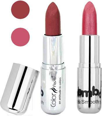 

Color Fever Long last soft shine lipstick A26(mauve-pink, 8 g)