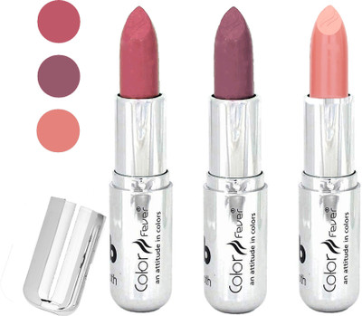 

Color Fever water proof long lasting creamy matte lipstick(nude-plum-nude, 12 g)