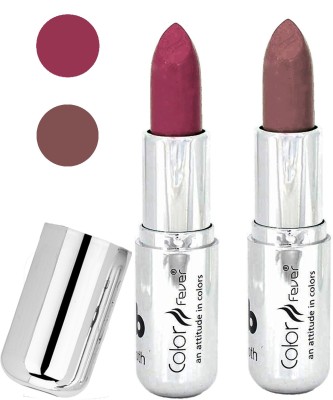 Color Fever Long last soft shine lipstick A118(plum-chocolate, 8 g)