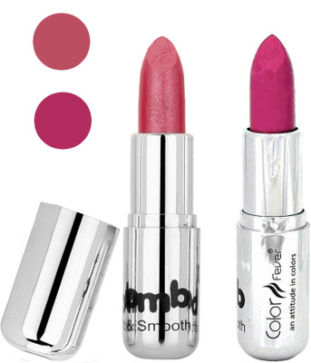 

Color Fever Long last soft shine lipstick A108(pink-pink, 8 g)
