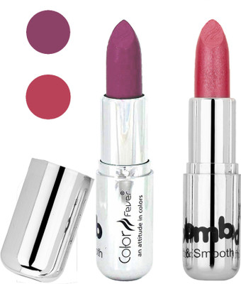 

Color Fever Long last soft shine lipstick A46(light purple-pink, 8 g)
