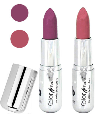 Color Fever Long last soft shine lipstick A52(light purple-nude, 8 g)