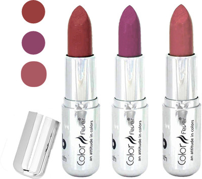 

Color Fever creamy matte non transfar lipstick for ladies(mauve-light purple-mauve, 12 g)