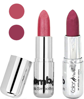

Color Fever Long last soft shine lipstick A101(pink-plum, 8 g)