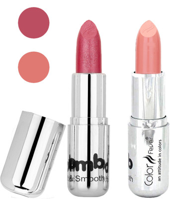 

Color Fever Long last soft shine lipstick A114(pink-nude, 8 g)