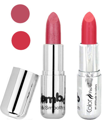 

Color Fever Long last soft shine lipstick A116(pink-brick orange, 8 g)