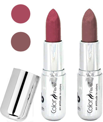 Color Fever Long last soft shine lipstick A85(pink-chocolate, 8 g)