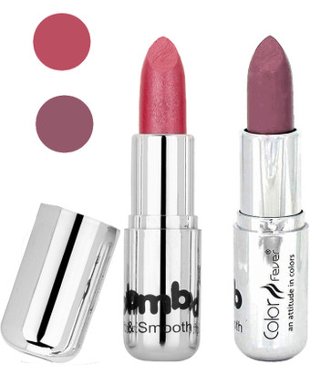 

Color Fever Long last soft shine lipstick A107(pink-plum, 8 g)