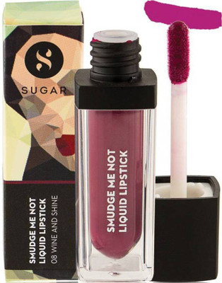

Sugar smudge-me-not-liquid-lipstick-08-wine-and-shine(smudge-me-not-liquid-lipstick-08-wine-and-shine, 4.5 ml)