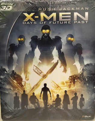 

X-Men: Days of Future Past 3D Blu-ray + dvd - REGION FREE(3D Blu-ray English)