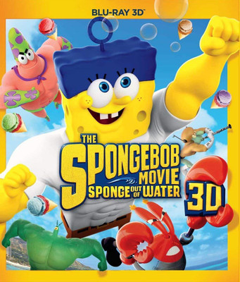 

The Spongebob Movie: Sponge Out Of Water blu-ray (region - free)(3D Blu-ray English)