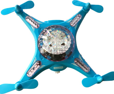 

SAISAN Musical Plane with LED Lights Swirls Bump and Go Action for Kid - Multicolor Big Size(Multicolor)