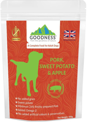 

Goodness GoodnessTP02 Pork 500 g Dry Dog Food