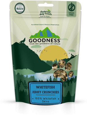 

Goodness Grain free Dog treat Fish 75 g Dry Dog Food