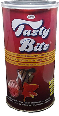 

TASTY Healthy Fish Food for Tropical Fish-Discus, Angel, Oscar, Parrot Shrimp, Sea Food 1000 kg Dry Fish Food
