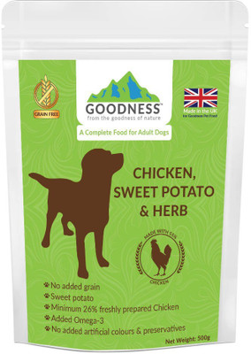 

Goodness GoodnessTP06 Chicken 500 g Dry Dog Food
