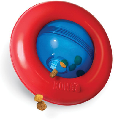 

Kong Gyro Treat Dispenser Dog Toy (Small) Fiber Treat Dispensing Toy For Dog