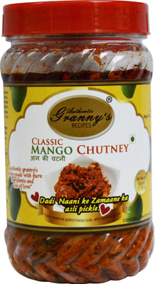 

Authentic Granny's Recipes Classic Mango Chutney-500gms Mango, Mango Pickle(500 g)