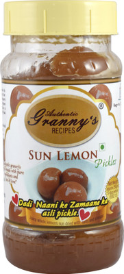 

Authentic Granny's Recipes Sun lemon Pickle without Oil Lime Pickle(225)
