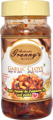 

Authentic Granny's Recipes Garlic Clove Pickle in Sesame Oil Garlic Pickle(250 g)