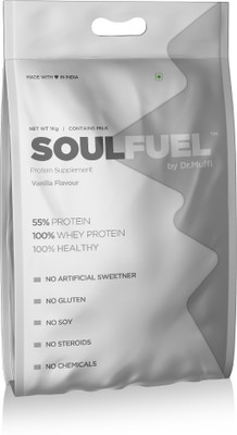 

SoulFuel by Dr Muffi V - 01 Whey Protein(1 kg, Vanilla)