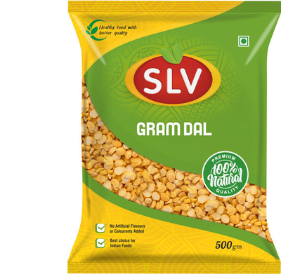 

slv food products Yellow Chana (Split)(500 g)