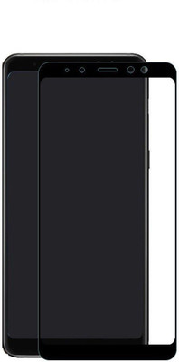 TECHSHIELD Edge To Edge Tempered Glass for Samsung A8+/A8 Plus(Pack of 1)