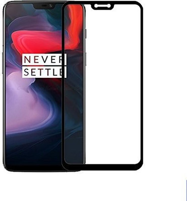 TECHSHIELD Edge To Edge Tempered Glass for OnePlus 6(Pack of 1)