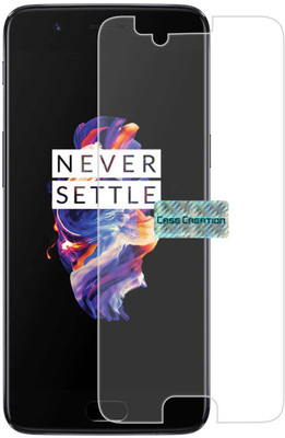 CASE CREATION Tempered Glass Guard for OnePlus 5(Pack of 1)