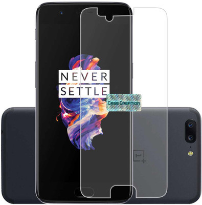 CASE CREATION Tempered Glass Guard for OnePlus 5(Pack of 1)