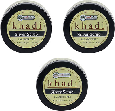 

Khadi Rishikesh Herbal Silver Scrub(150 g)