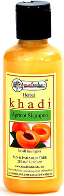 

Khadi Rishikesh Herbal Apricot Shampoo(210 ml)