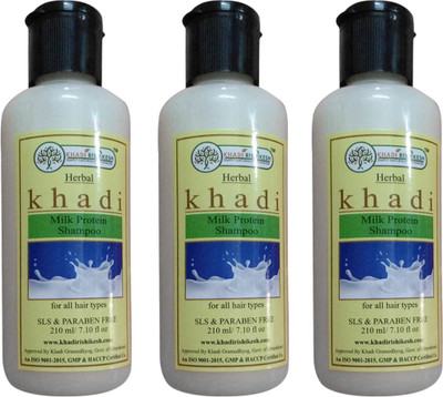 

Khadi Rishikesh Herbal Milk Protein Shampoo(630 ml)
