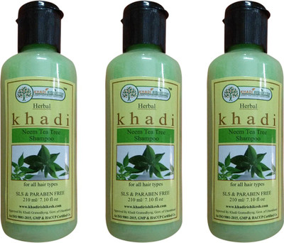 Khadi Rishikesh Herbal Neem Tea Tree Shampoo(630 ml)